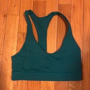 Lululemon Green Sports Bra